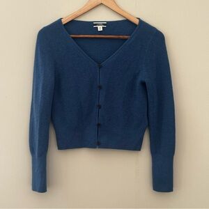 V-Neck Cashmere Blend Cardigan - Women's